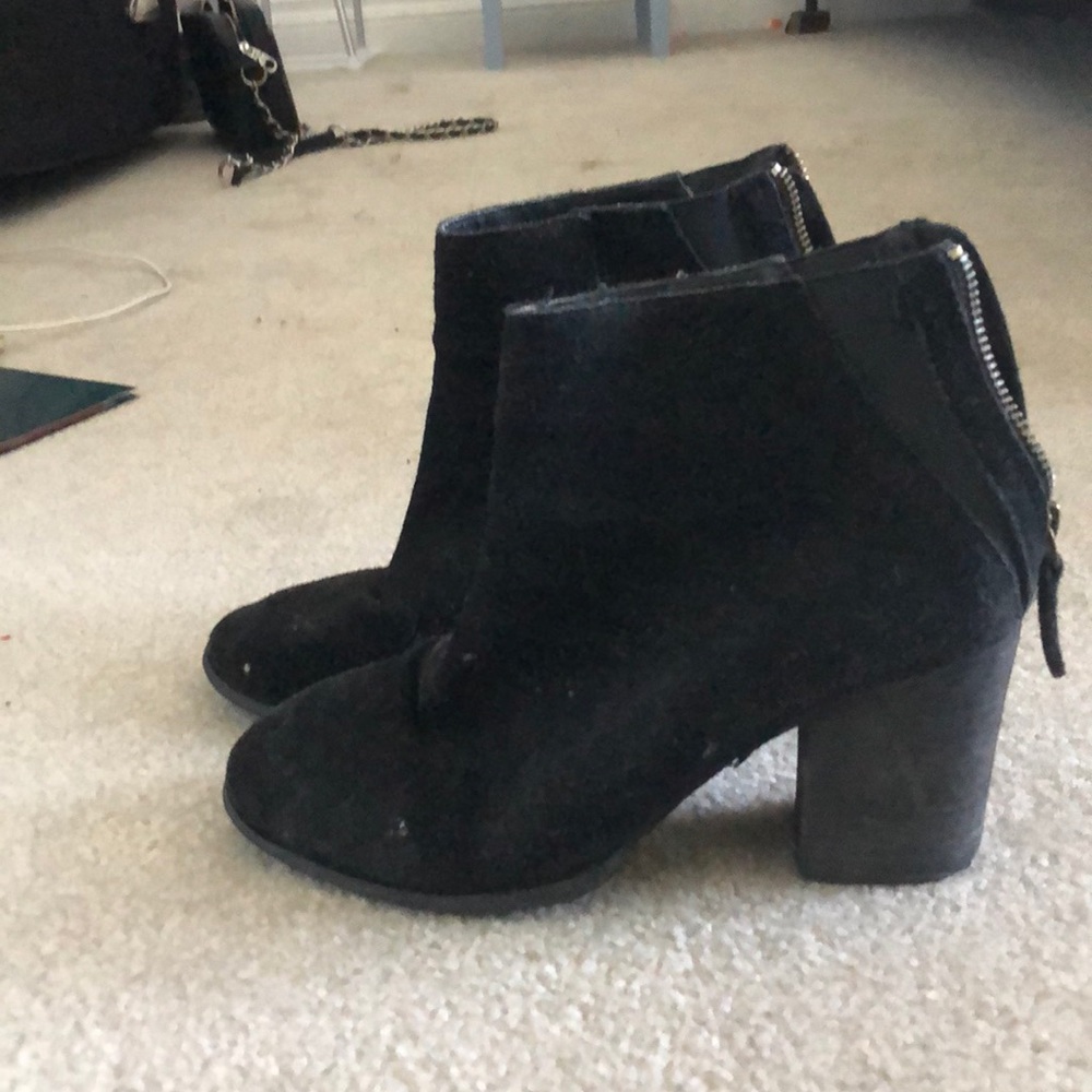 Black booties